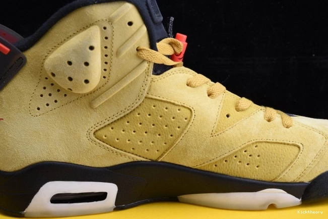 Kick Theory 6 TRAVIS YELLOW X SCOTT JORDAN CN1084-300 AIR 0730